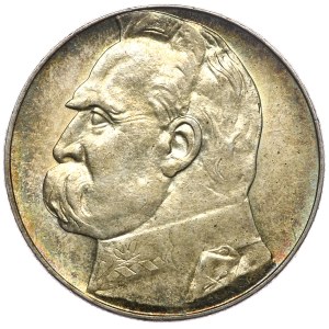 II Rzeczpospolita, 10 złotych 1938 Piłsudski