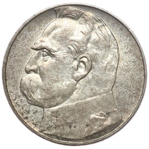 II Rzeczpospolita, 10 złotych 1938 Piłsudski