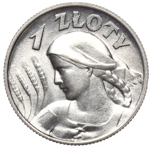 Second Republic, 1 zloty 1925, Woman and ears