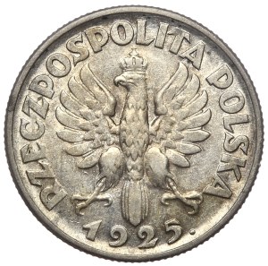 Second Republic, 1 zloty 1925, Woman and ears