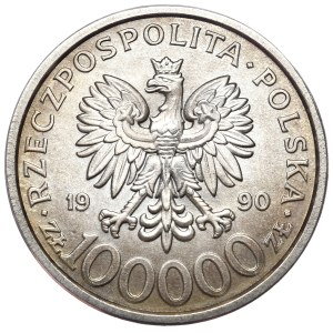 100 000 zł 1990 Solidarność, typ B