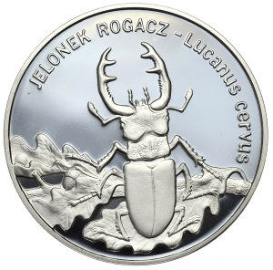 Third Republic, 20 zloty 1997, Deer Hornbill