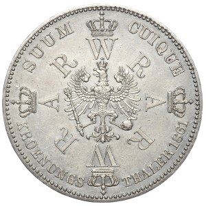 Niemcy, Prusy, talar koronacyjny 1861, Berlin