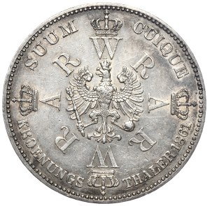 Germany, Prussia, coronation thaler 1861, Berlin
