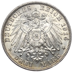 Germany, Bavaria, Ludwig, 3 Mar 1914 D, Munich