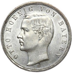 Niemcy, Bawaria, 5 marek 1913 D, Monachium