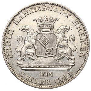 Niemcy, Brema, Talar 1865, z okazji 2. Ogólnoniemieckich Zawodów Strzeleckich