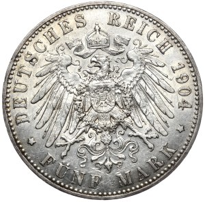 Germany, Prussia, 5 marks 1907 A, Berlin