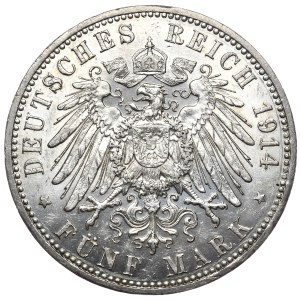 Niemcy, Prusy, 5 marek 1914 A, Berlin