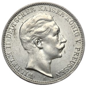 Germany, Prussia, Wilhelm II, 3 marks 1912 A, Berlin