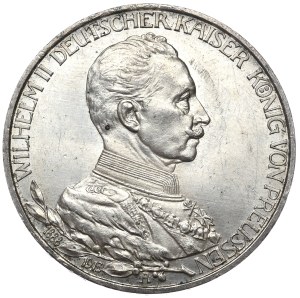 Germany, Prussia, 3 marks 1913 A, Berlin, 25 years of Wilhelm II's reign