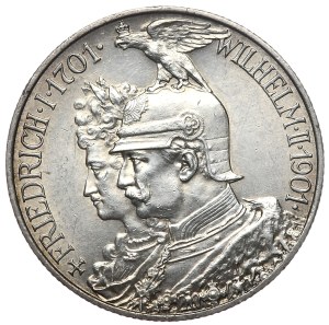Germany, Prussia, 2 marks 1901 A, Berlin, 300 years of the Kingdom of Prussia