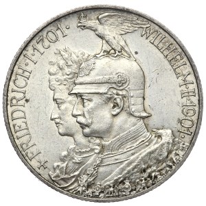 Germany, Prussia, 2 marks 1901 A, Berlin, 300 years of the Kingdom of Prussia