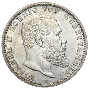 Niemcy, Wirtembergia, 5 marek 1913 F, Stuttgart