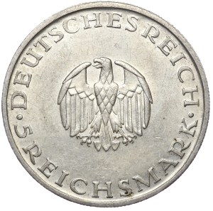 Germany, Weimar Republic, 5 marks 1929 D, Munich, G. Lessing