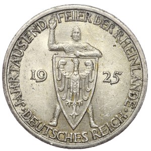 Niemcy, Republika Weimarska, 3 marki 1925 A, Berlin
