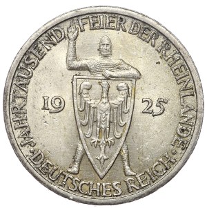 Germany, Weimar Republic, 3 marks 1925 A, Berlin