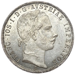 Austria Franciszek Józef, 1 floren 1861 A, Wiedeń