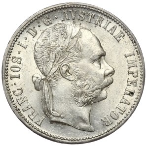 Austria-Hungary, Franz Joseph, 1 florin 1877