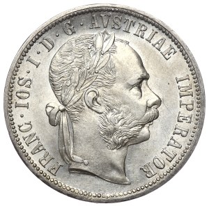 Austria-Hungary, Franz Joseph, 1 florin 1878, Vienna