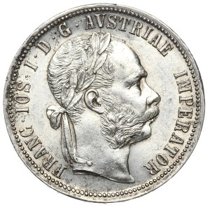 Austria-Hungary, Franz Joseph, 1 florin 1888, Vienna