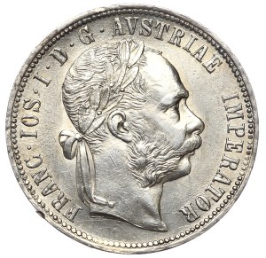 Austria-Hungary, Franz Joseph, 1 florin 1879, Vienna