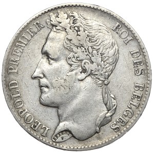 Belgia, 5 Franków, 1848r.