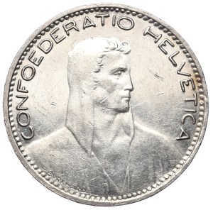 Switzerland, 5 Francs, 1923 B, Bern
