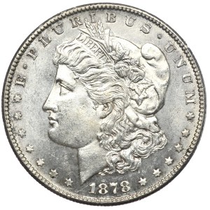 USA, Dollar 1878. Morgan, San Francisco, rarer vintage