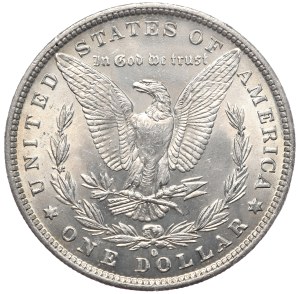 U.S., 1883 Morgan dollar, New Orleans, thicker date numerals