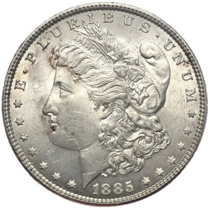 US, dollar 1885 Morgan, Philadelphia
