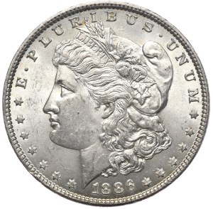 U.S., dollar 1886 Morgan, Philadelphia