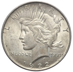 U.S., dollar 1922, Peace type, Philadelphia