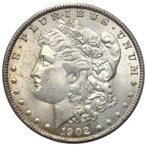 USA, 1902 Morgan dollar, New Orleans, rarer vintage