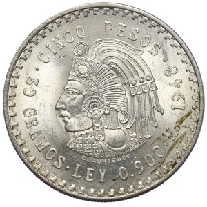 Meksyk, 5 pesos, 1948r.