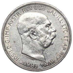 Austro-Węgry, Franciszek Józef I, 5 koron 1909, Wiedeń