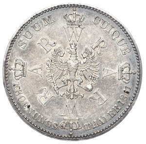 Germany, Prussia, coronation thaler 1861, Berlin