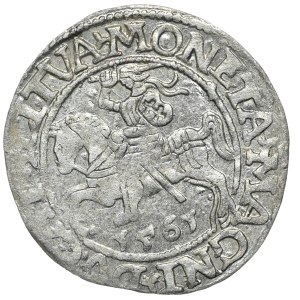 Zygmunt II August, półgrosz 1561, Wilno, L/LITVA