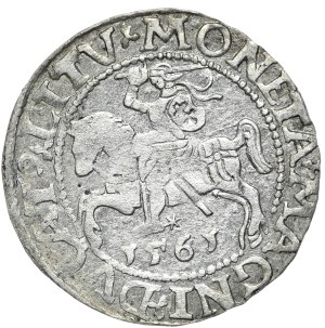 Sigismund II Augustus, Half-penny 1561, Vilnius - L/LITV