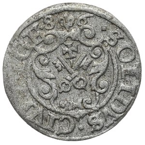 Stefan Batory, szeląg 1586, Ryga