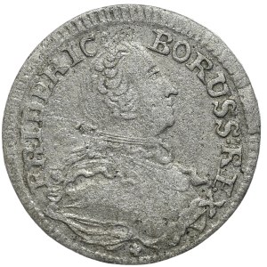 Prusy, Fryderyk II, Trojak (3 krajcary) 1753 B, Wrocław