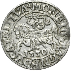 Zygmunt II August, półgrosz 1550, Wilno, LI/LITVA