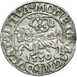 Sigismund II Augustus, half-penny 1550, Vilnius, L/LITVA