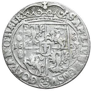 Sigismund III Vasa, ort 1623, PRVS.M+, Bydgoszcz, wide crown on reverse side