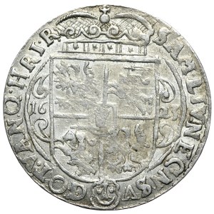 Zygmunt III Waza, ort 1623, PRVS.M+, Bydgoszcz, gwiazdki u podstawy korony
