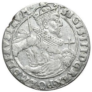 Sigismund III Vasa, ort 1624, Bydgoszcz, PRVM+, open Sas coat of arms