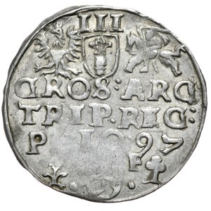 Zygmunt III Waza, trojak 1597, Wschowa
