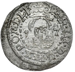 Sigismund III Vasa, 1617 shekel, Vilnius, abbreviated date