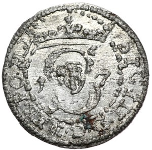 Sigismund III Vasa, 1617 shekel, Vilnius, abbreviated date