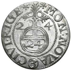 Gustaw II Adolf, półtorak 1624, Ryga